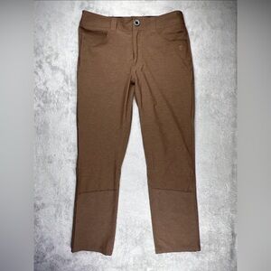 Born Primitive Traverse Daily Comfort 6 Pocket Pant Mens Size 32x33 Brown Hiking